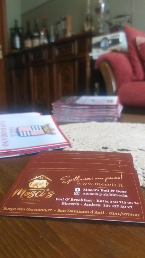 Mosci'S Bed & Beer Bed & Breakfast San Damiano d'Asti Bagian luar foto